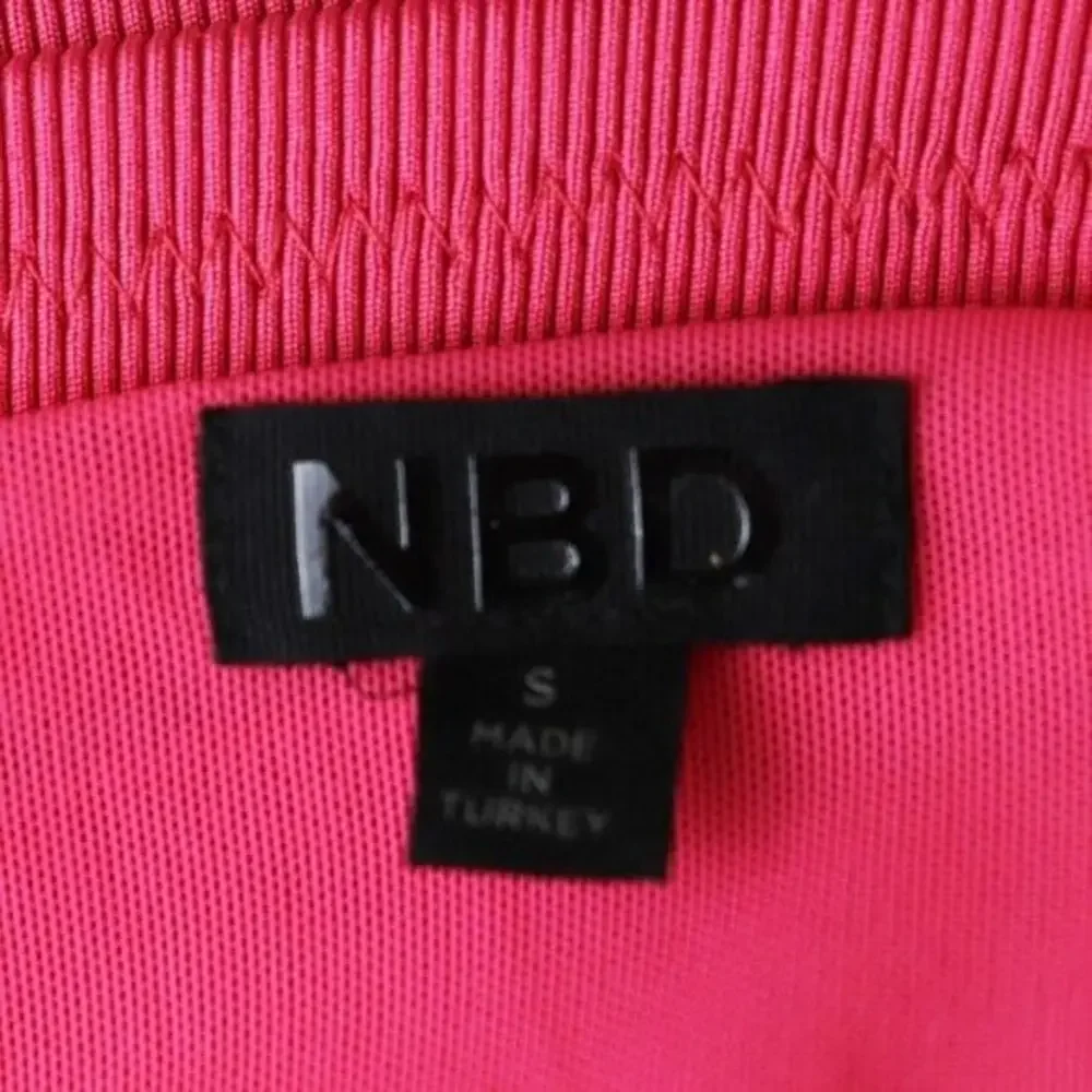 NBD Strapless Ruched Mini Dress in Raspberry - Picture 3 of 6